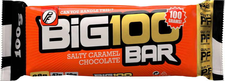 Big 100 Bar Salty Caramel Choc 100g Pf