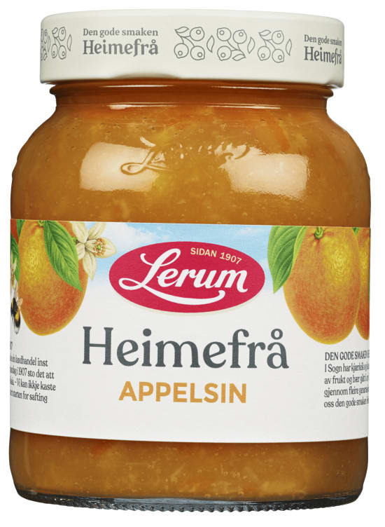 Appelsin Heimefrå 390g Lerum