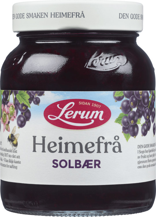 Solbær Heimefrå 380g Lerum