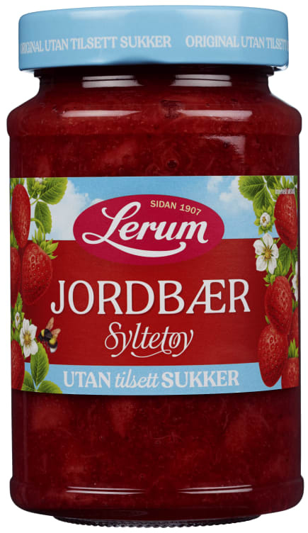 Jordbærsyltetøy u/Sukker 425g