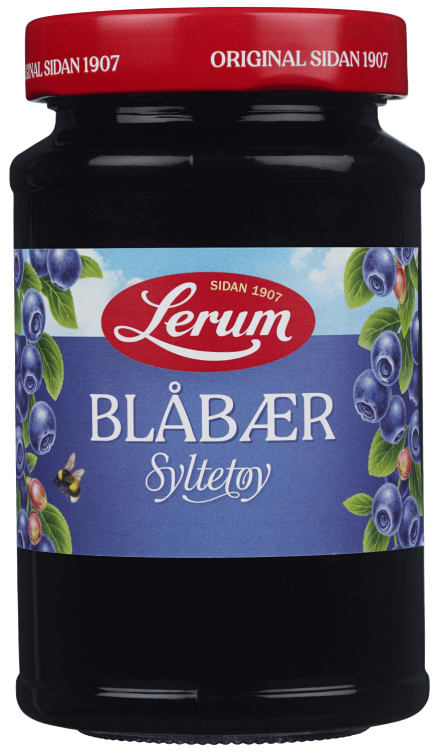 Blåbærsyltetøy Original 480g Lerum