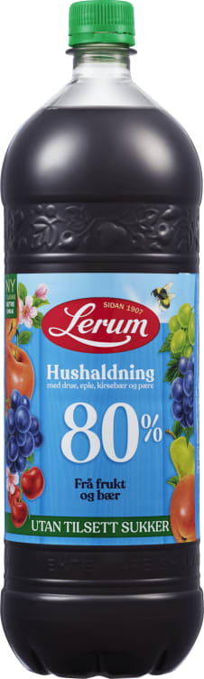 Product Image for Husholdningssaft u/Tilsett Sukker 1,5l Lerum