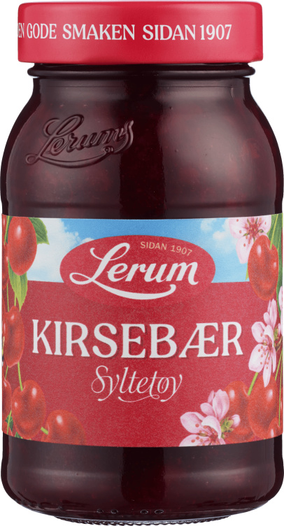 Kirsebærsyltetøy 375g Lerum