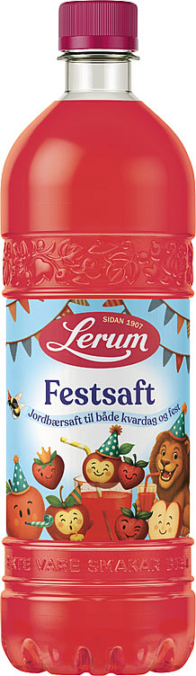 Festsaft Jordbær 0,75l Lerum