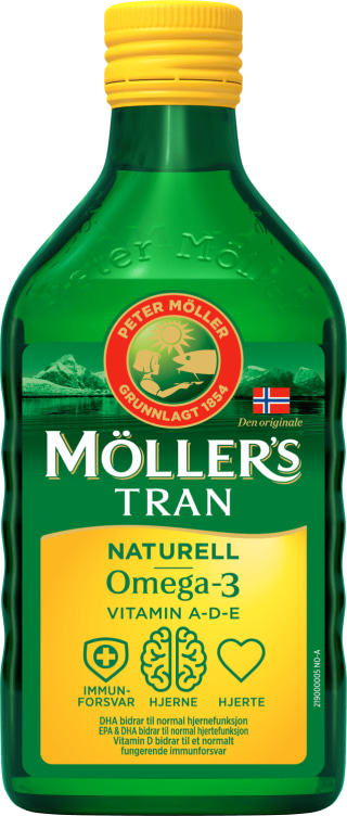 Bilde av Møllers Tran Naturell 250ml