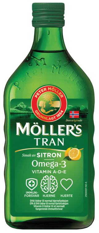 Møllers Tran Sitron 500ml