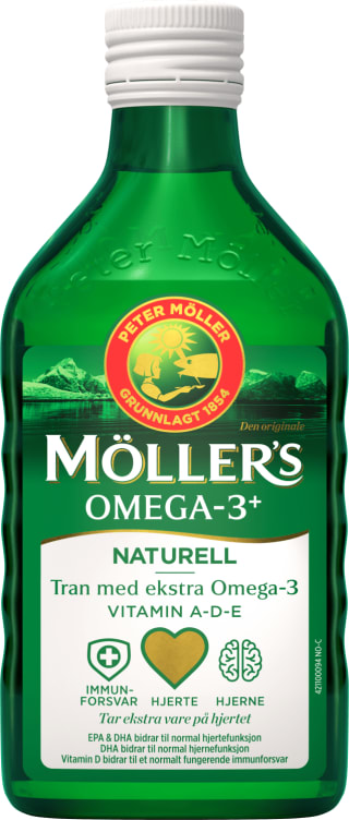 Bilde av Møllers Tran Omega-3 250ml