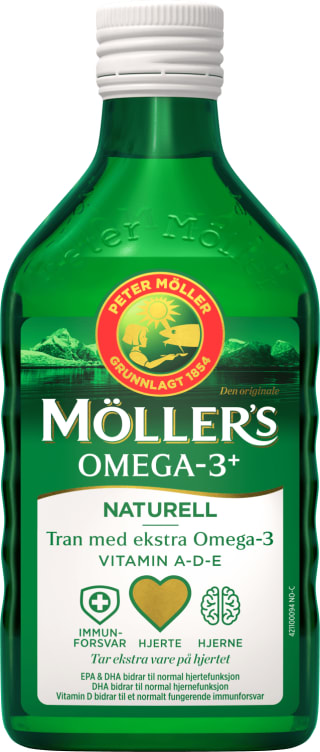 Møllers Tran Omega-3 250ml