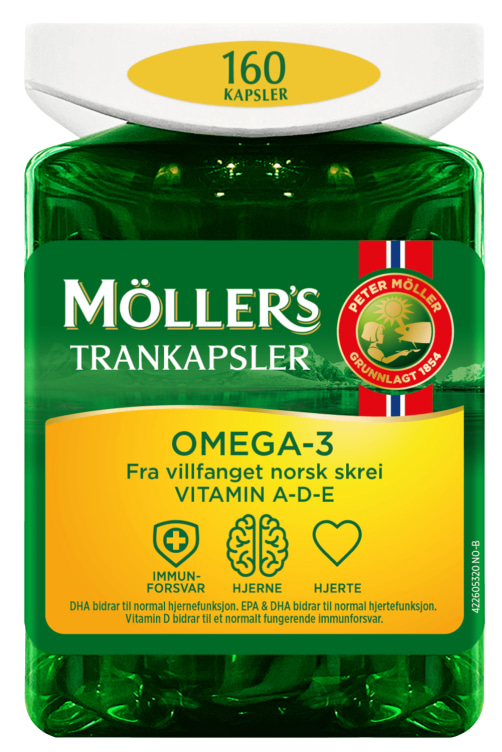 Trankapsler Omega-3 Msc 160stk