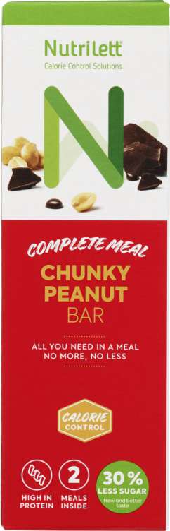 Bilde av Nutrilett Bar Chunky Peanut 2x59g