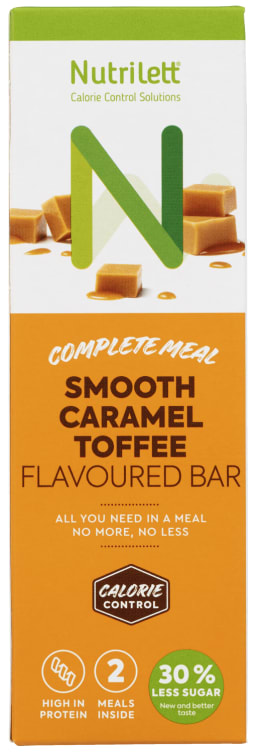 Bilde av Nutrilett Bar Smooth Caramel 2x57g