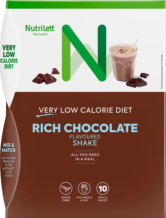 Bilde av Nutrilett Shake Rich Chocolate 10x35g