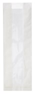 Baguettepose med Vindu Hvit 120/55x340mm