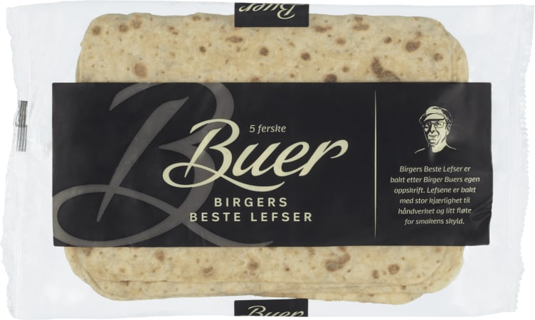 Lefser Birgers Beste 5stk 200g Buer