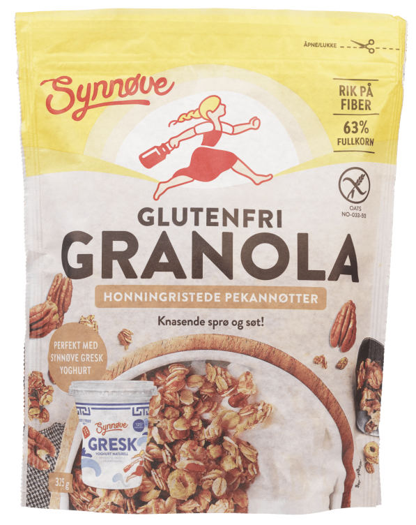 Product Image for Granola Pekan Gl.Fri 325g Synnøve Finden