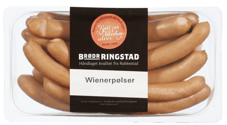 Wienerpølse 680g Brødr.Ringstad