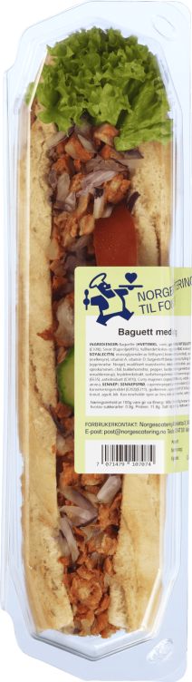 Fin baguette m/kyllingsalat