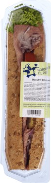 Baguette Grov m/Roastbiff