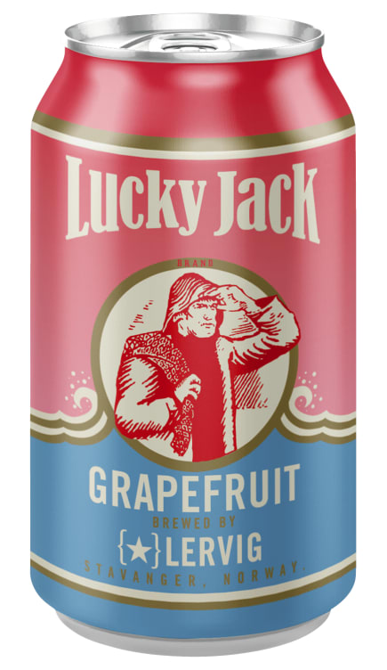 Lucky Jack Grapefruit 0,33l boks Lervig
