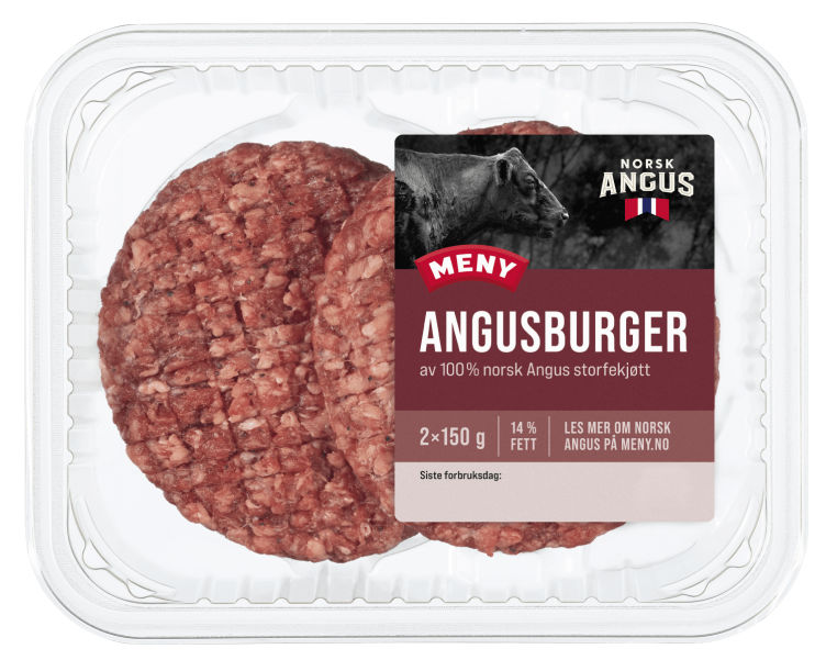 Product Image for Angusburger 2x150g Meny