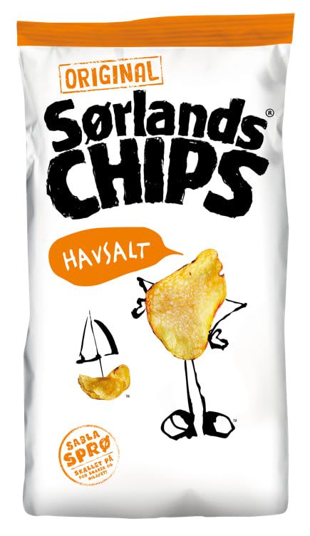 Bilde av Original Havsalt 190g Sørlandschips