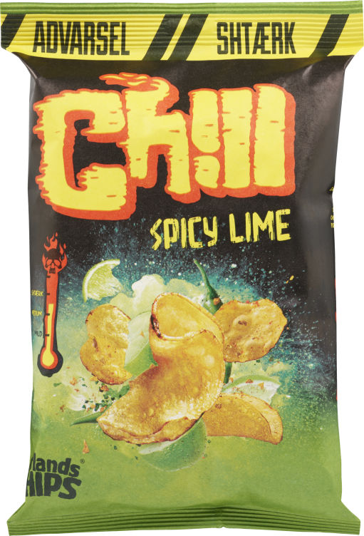 Sørlandschips Chill Spicy Lime 150g