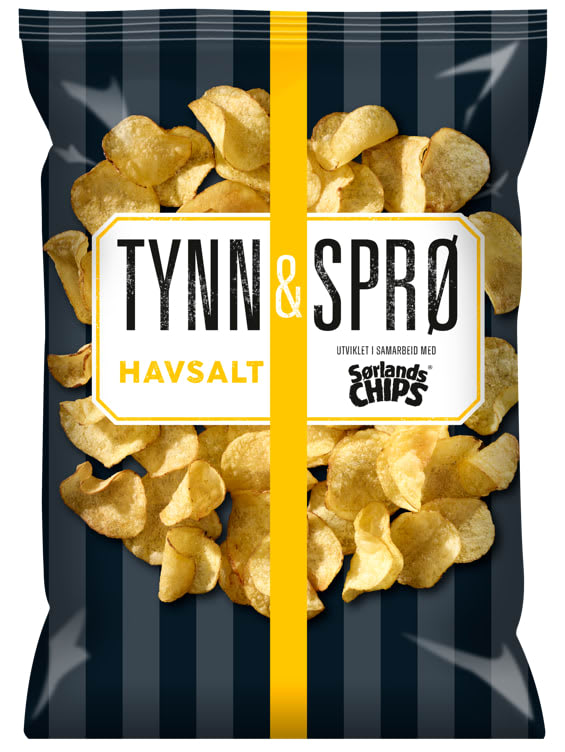 Product Image for Tynn&Sprø Chips Havsalt 150g Sørlandschips