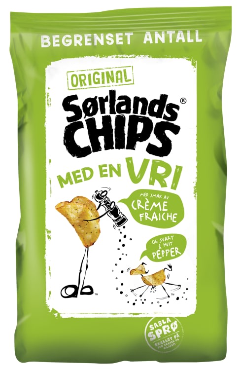 Product Image for Sørlandschips Creme Fraiche 180g