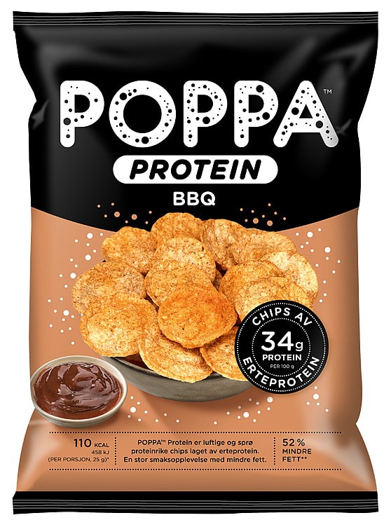 Poppa Protein Bbq 60g