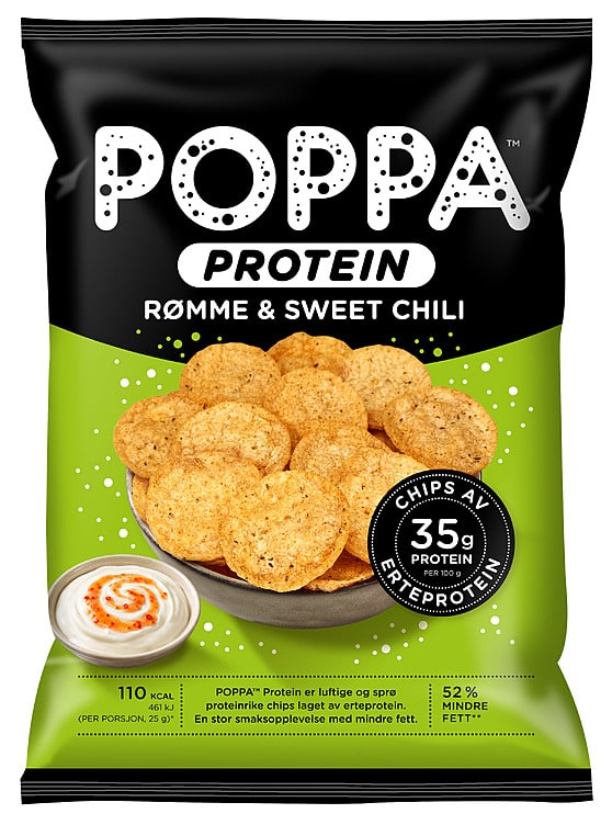 Poppa Protein Rømme&Chili 60g