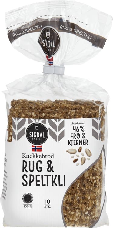 Knekkebrød 220g Sigdal