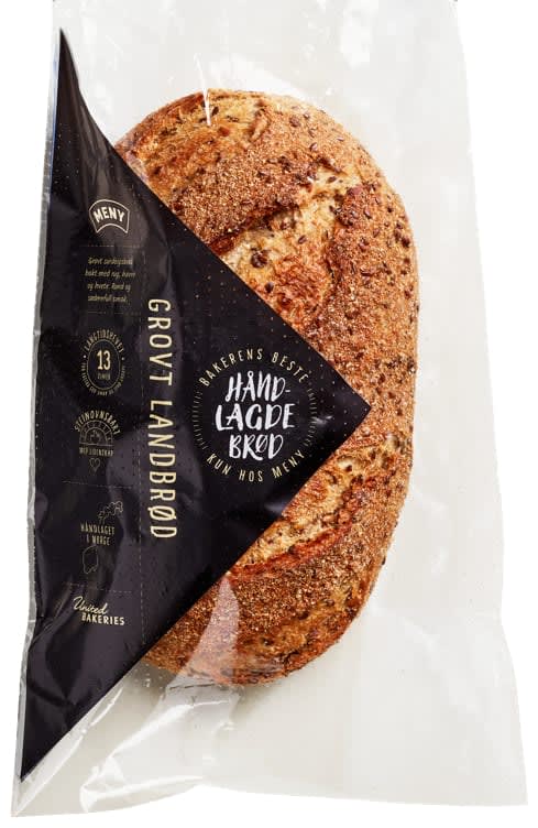 Grovt Landbrød Håndlagd 790g