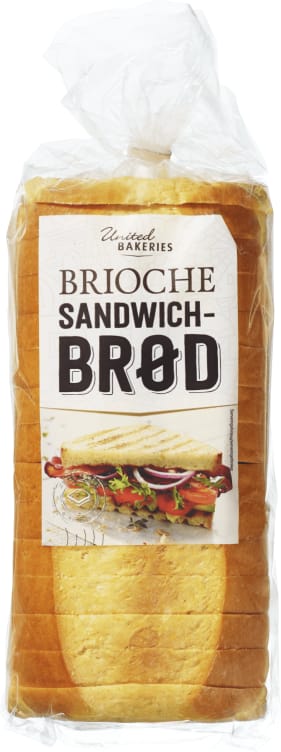 Brioche Sandwichbrød 500g