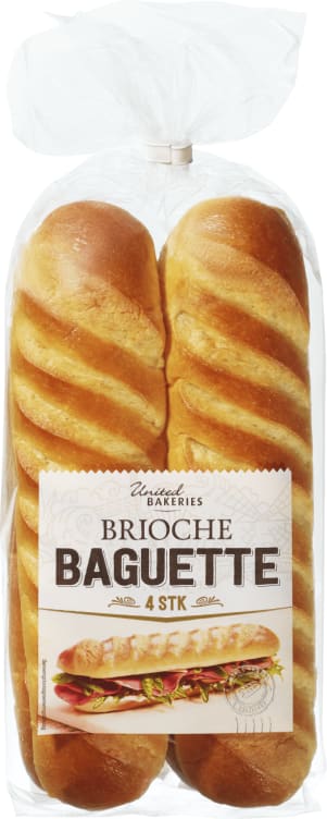 Brioche Baguette 340g United Bakeries