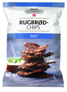 Rugbrødchips