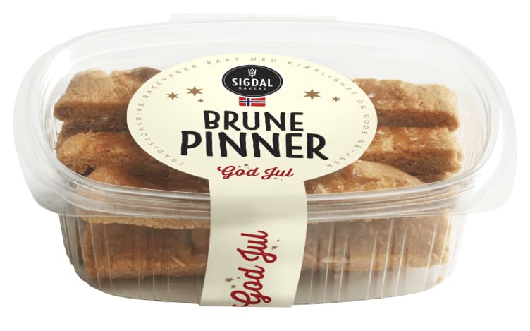 Brune Pinner 160g Sigdal Bakeri