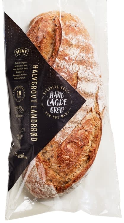 Bilde av Landbrød Halvgrovt 790g United Bakeries