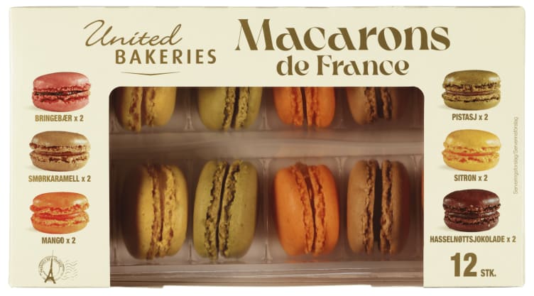 Makroner Franske 158g United Bakeries