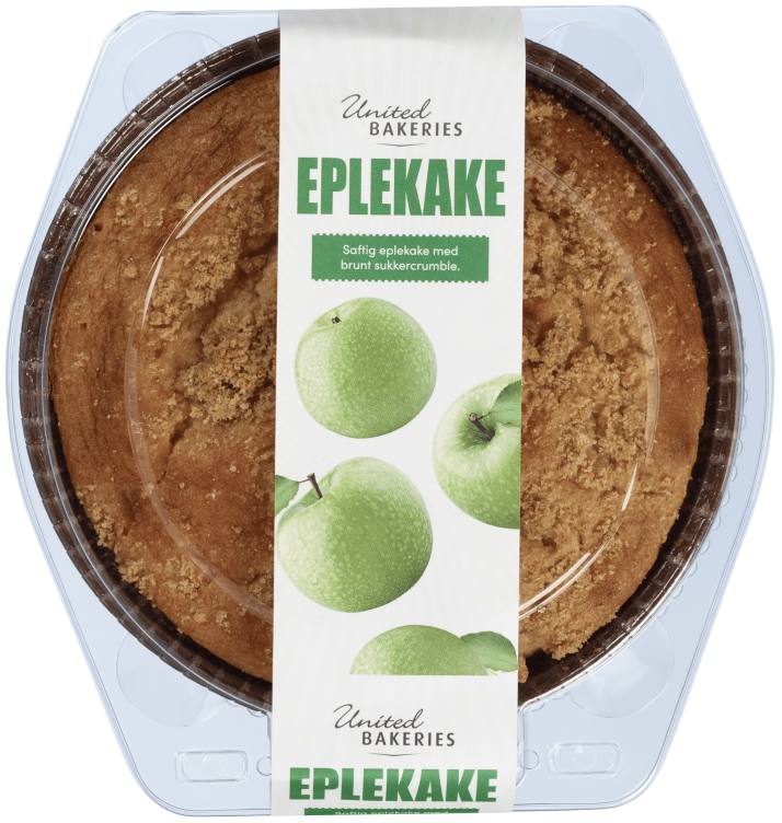 Eplekake 280g United Bakeries