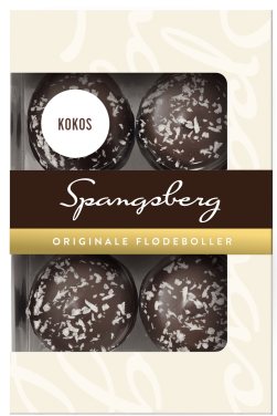 Flødeboller Klassisk Kokos 124g Spangsberg