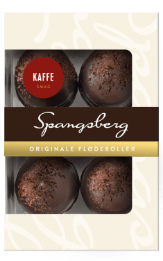 Flødeboller Kaffe 124g Spangsberg