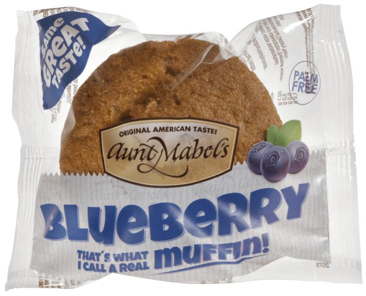 Product Image for Muffins Blueberry 95g Aunt Mabels