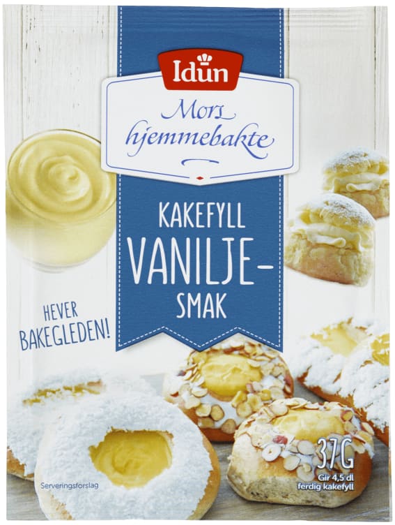 Kakefyll Vanilje 37g Idun