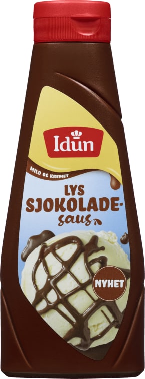 Sjokoladesaus Lys 300g Idun