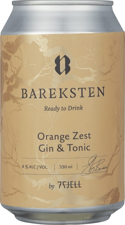 Orange Zest Gin&Tonic 0,33l boks Bareksten