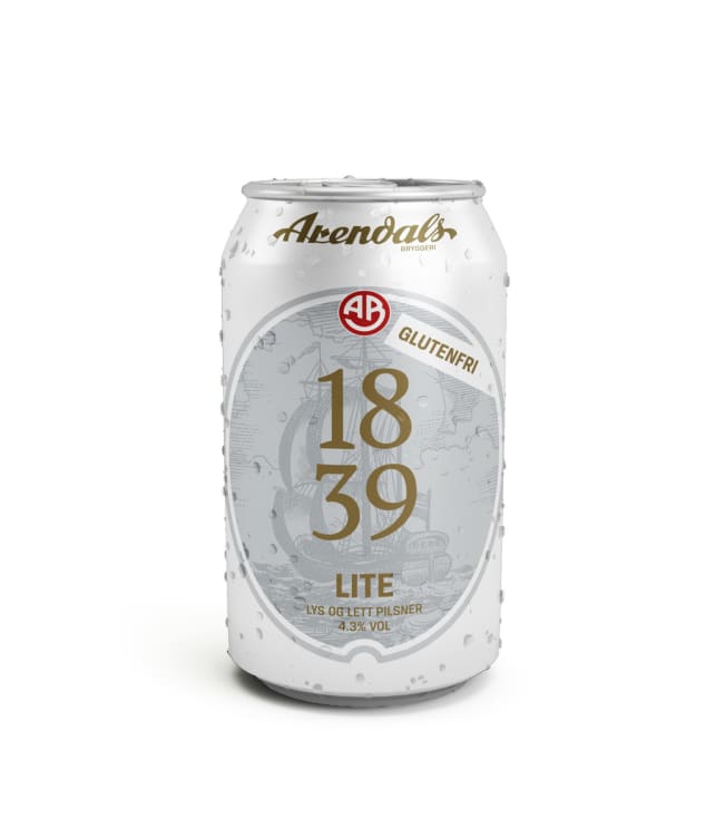 Arendals 1839 Lite glutenfri 0,33lx6 boks