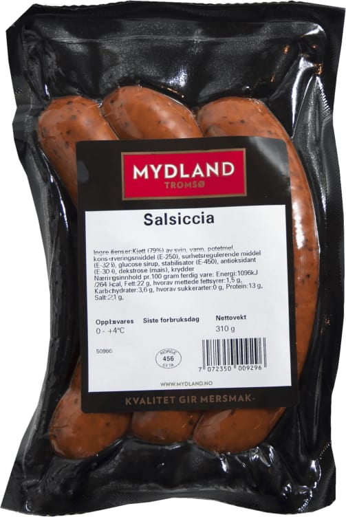 Salsiccia 310g Mydland
