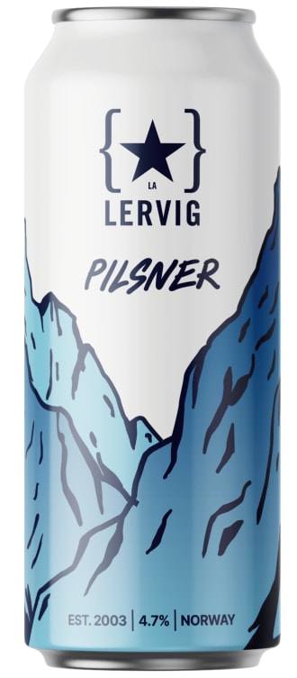 Pilsner 0,5l boks Lervig
