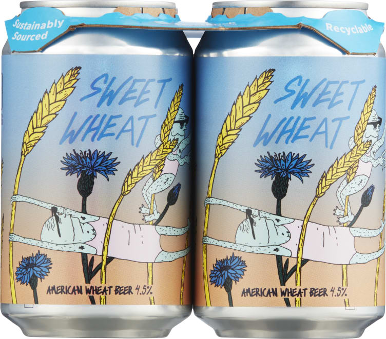 Sweet Wheat 0,33lx4 boks Lervig