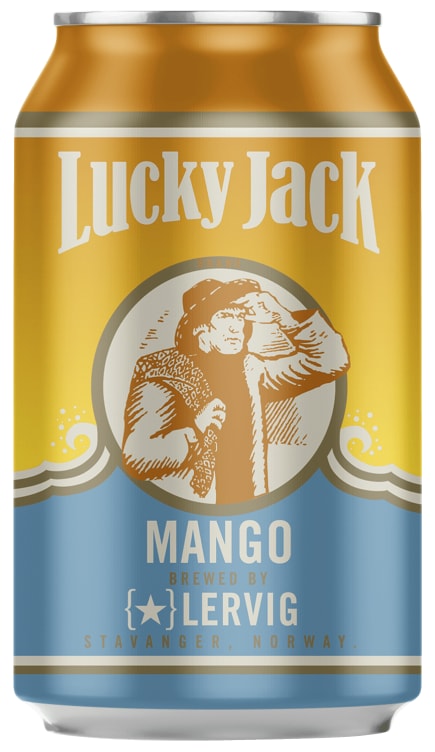 Lucky Jack Mango 0,33l boks Lervig